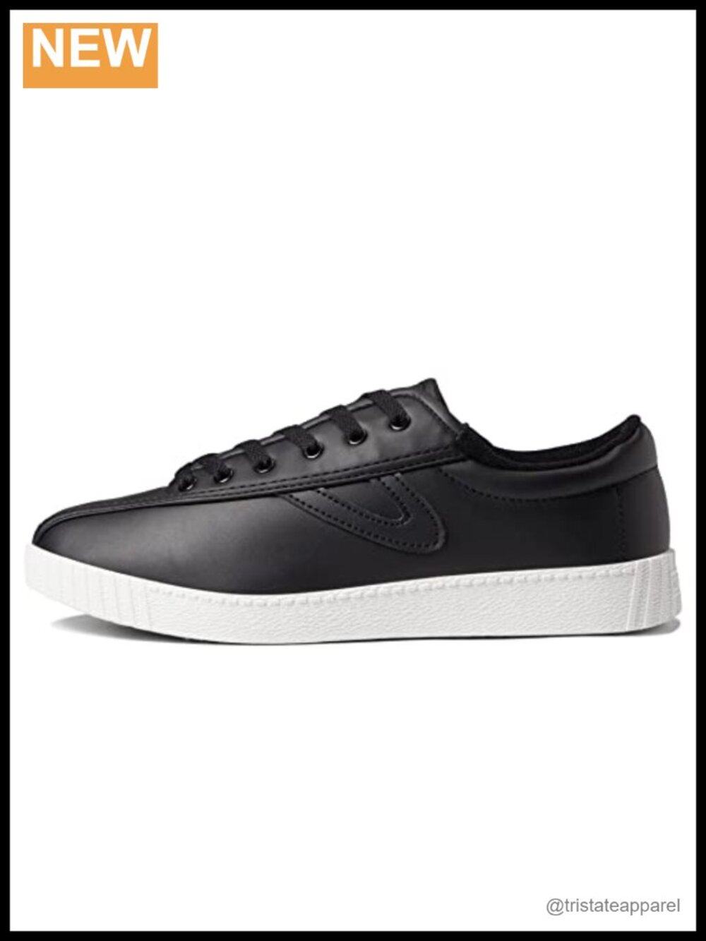 Women's Nyliteplus Leather Lace-Up Sneakers Cushioned Lightweight Casual